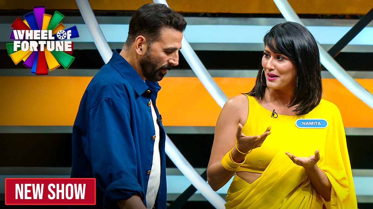 Akshay Kumar | Akshay Kumar के करीब आते ही Namita Madam बातें क्यों भूलने लगी? | Wheel of Fortune