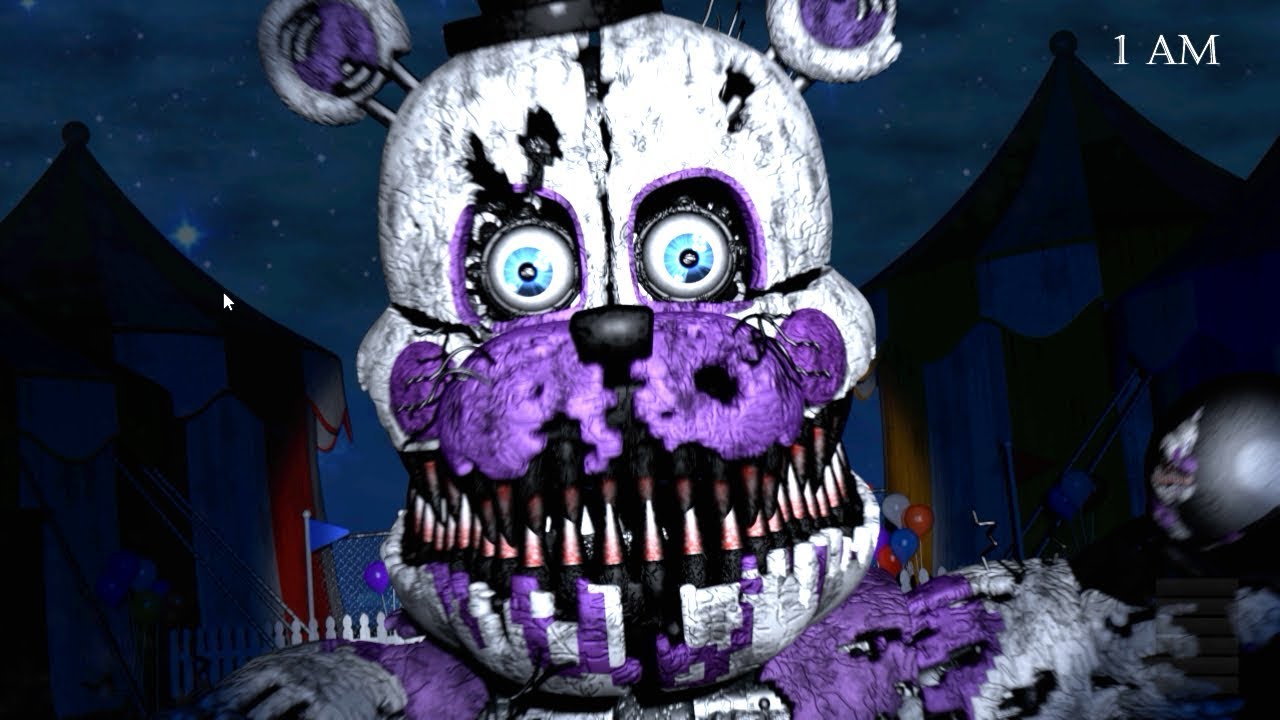 NIGHTMARE FUNTIME FREDDY JUMPSCARES!! || Baby's Nightmare Circus