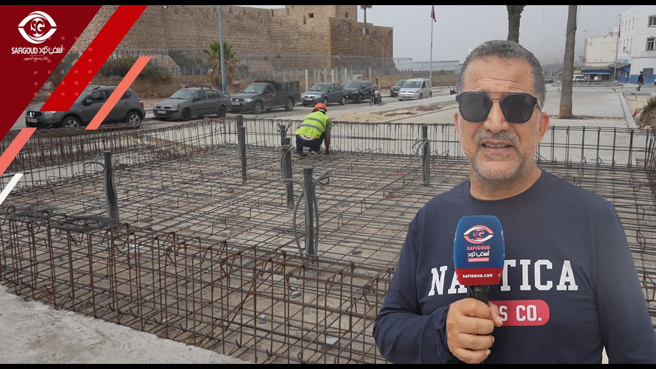رئيس المجلس الإقليمي عبدالله كريم واقف على تقدم أشغال تأهيل ساحة بودهب و الإستقلال...
