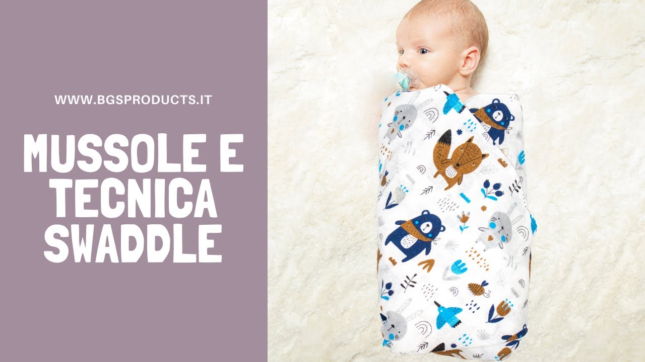 #MATERNITÀ​: Le Mussole e le loro funzioni | HOW TO #SWADDLE A BABY