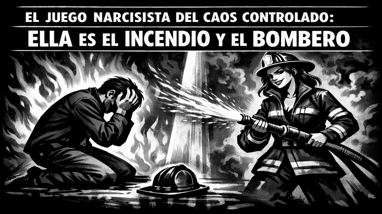 El Juego Narcisista del Caos Controlado: Ella es el Incendio y el Bombero