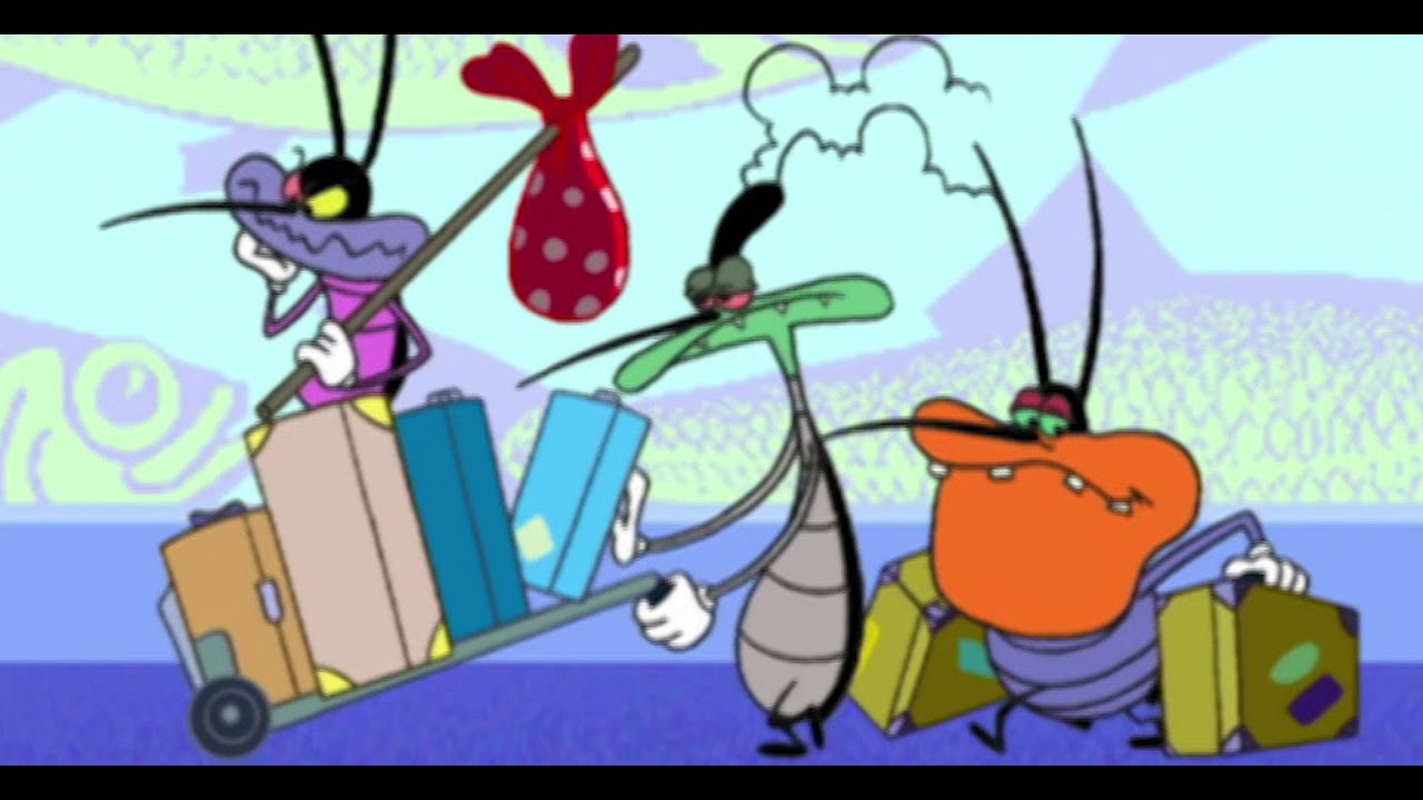 हिंदी Oggy and the Cockroaches 😨 चलती 🧳 Hindi Cartoons for Kids
