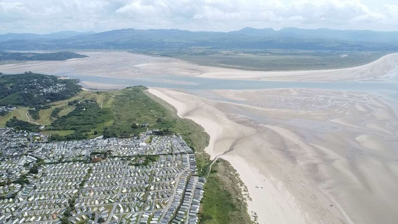 Drone footage of Black Rock sands North Wales that you will not be disappointed in #visitwales