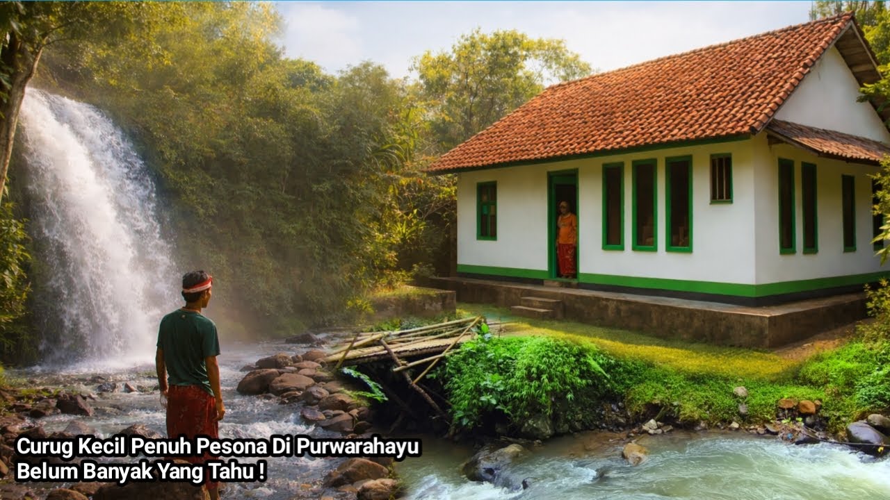 CURUG MINI di KAMPUNG KARUHUN, LESTARI ALAM DESAKU, INDAHNYA MENENANGKAN JIWA,