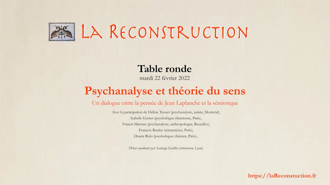 Psychologie et théorie du sens