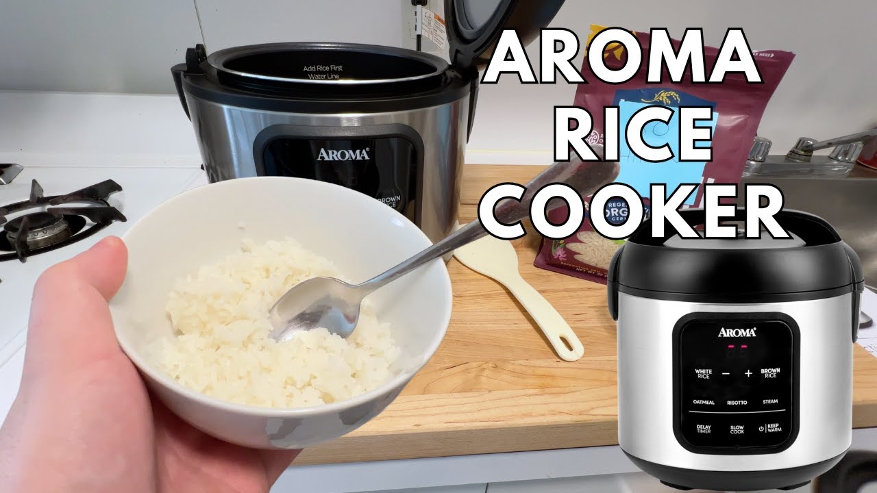 Testing The Aroma Digital Rice Cooker | $40 For PERFECT Rice.