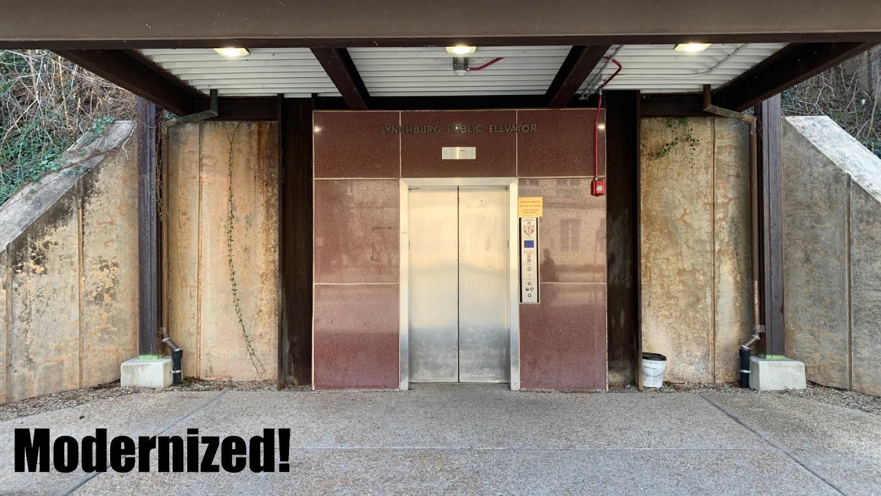 Modernized! The Lynchburg Public Elevator - Lynchburg, VA