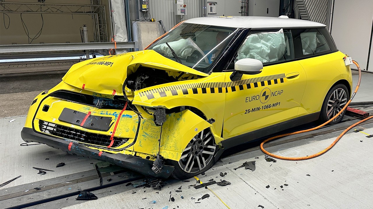 Mini Cooper E &ndash; Crash Test