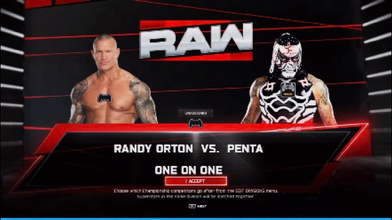 WWE2K25 - Penta Universe Mode - Week 18 - Enter The Viper - PS5 Gameplay