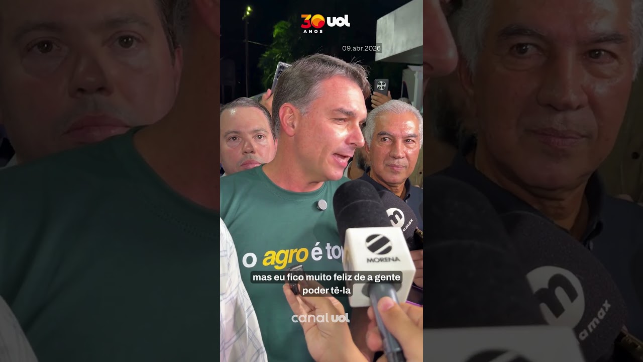 Fl&aacute;vio Bolsonaro diz que senadora Tereza Cristina &eacute; 'sonho de consumo' para vice; v&iacute;deo