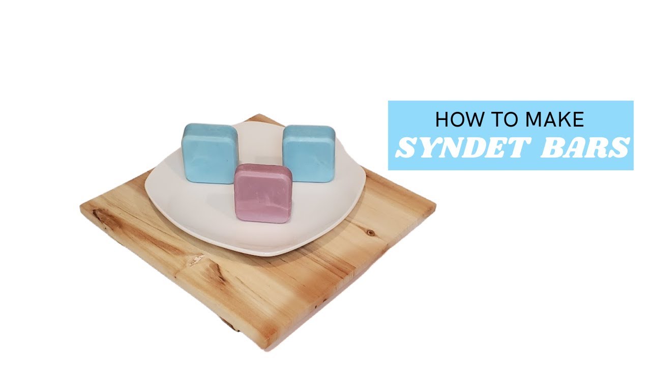 How to make a DIY Syndet Bar(Shampoo, Body and Face Bar)