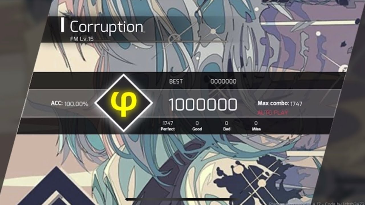 [Phigros fanmade] Corruption (FM Lv.15)