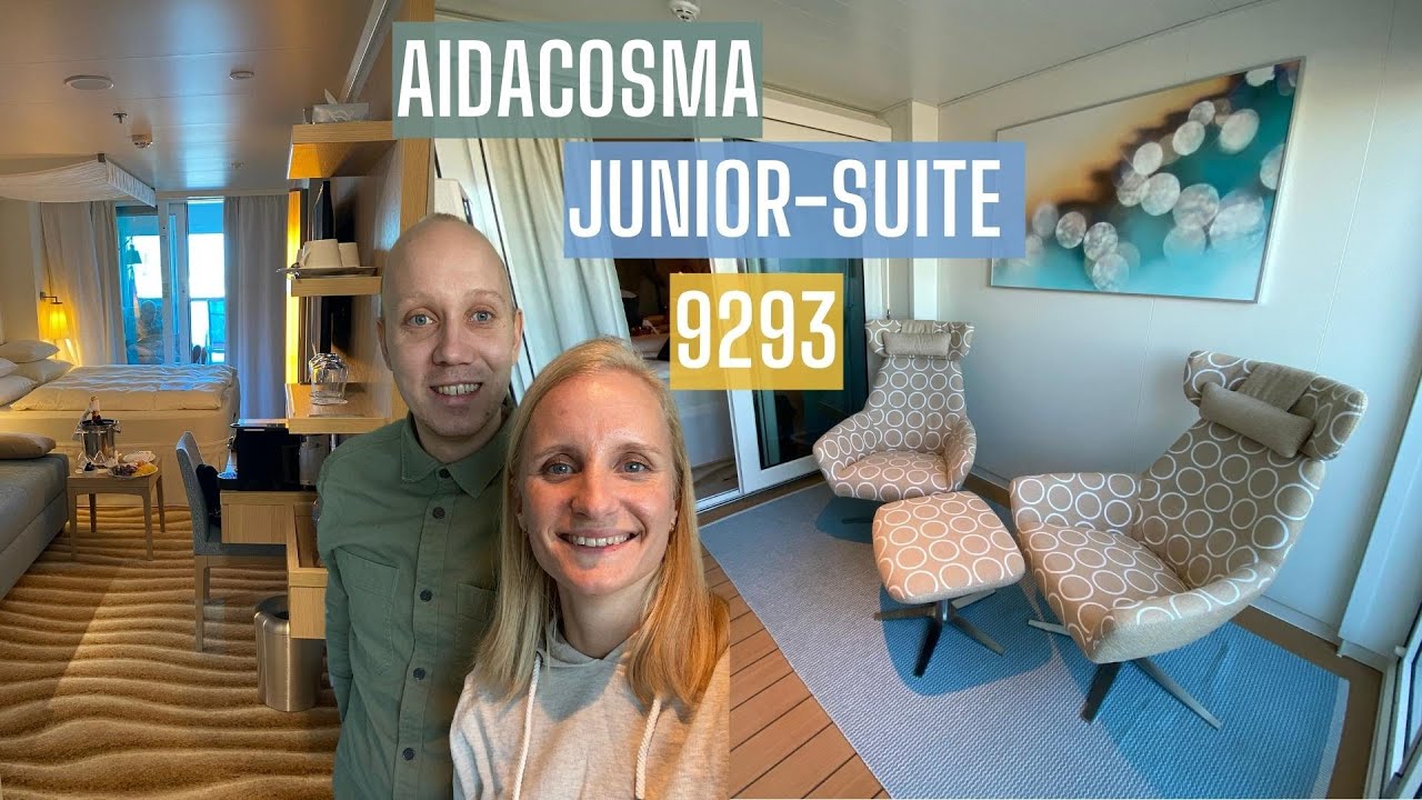 AIDAcosma - Junior-Suite mit Wintergarten 9293 | Kabinenrundgang
