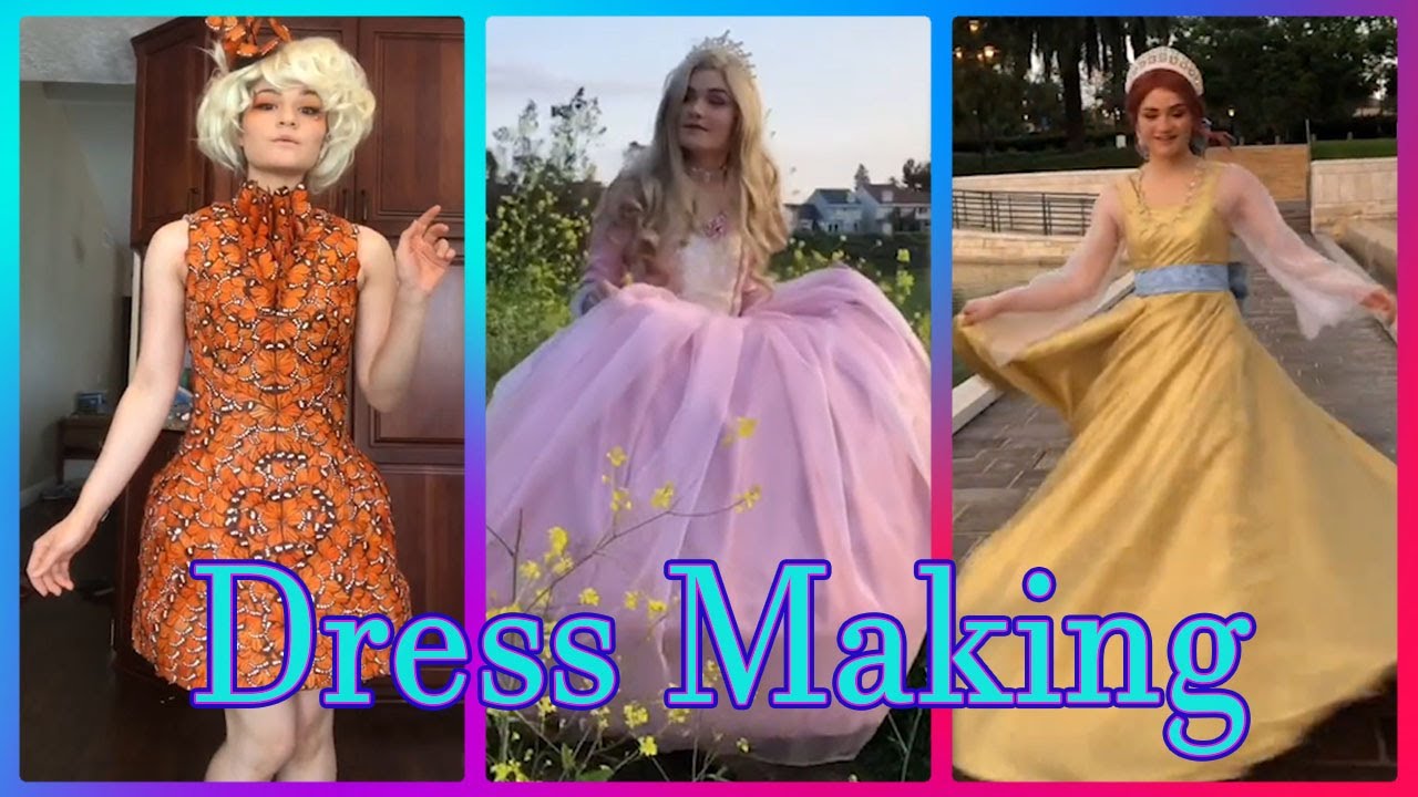 Making a Dress 👗✨🌈 DIY✨SEWING✨TikTok Compilation #10