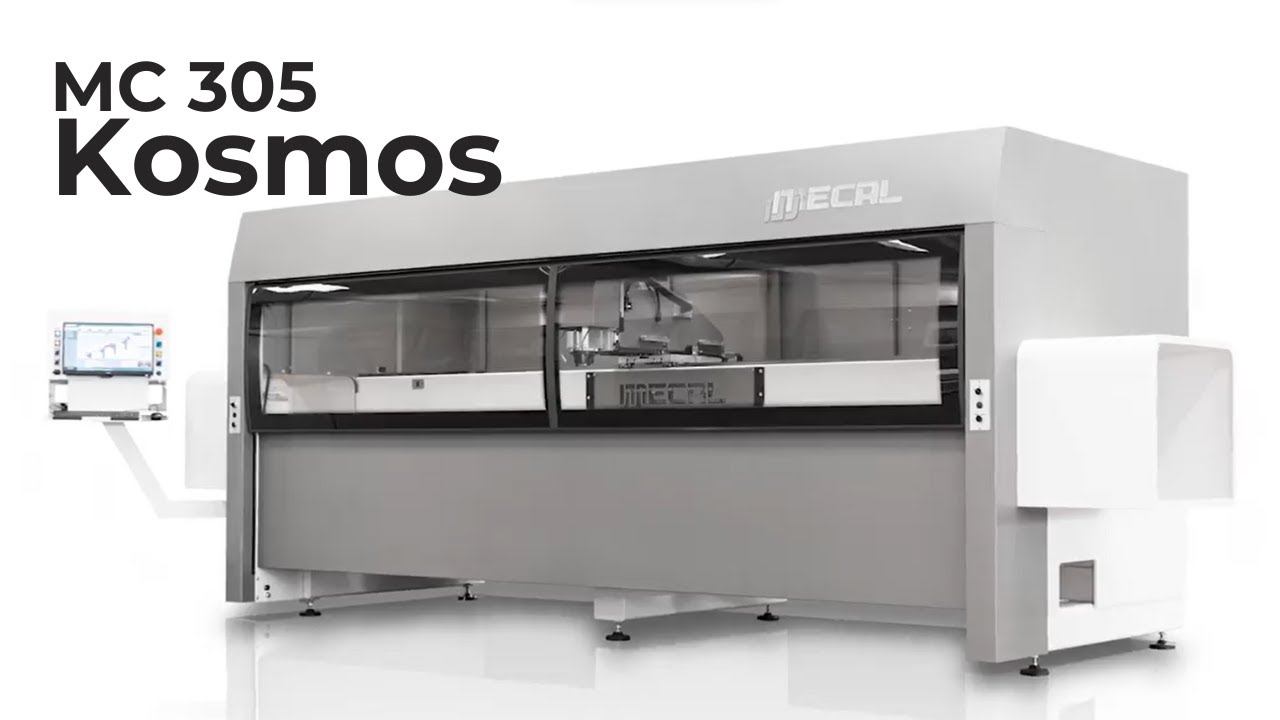 MC 305 Kosmos: 4-axis machining center manufactured by Mecal Machinery