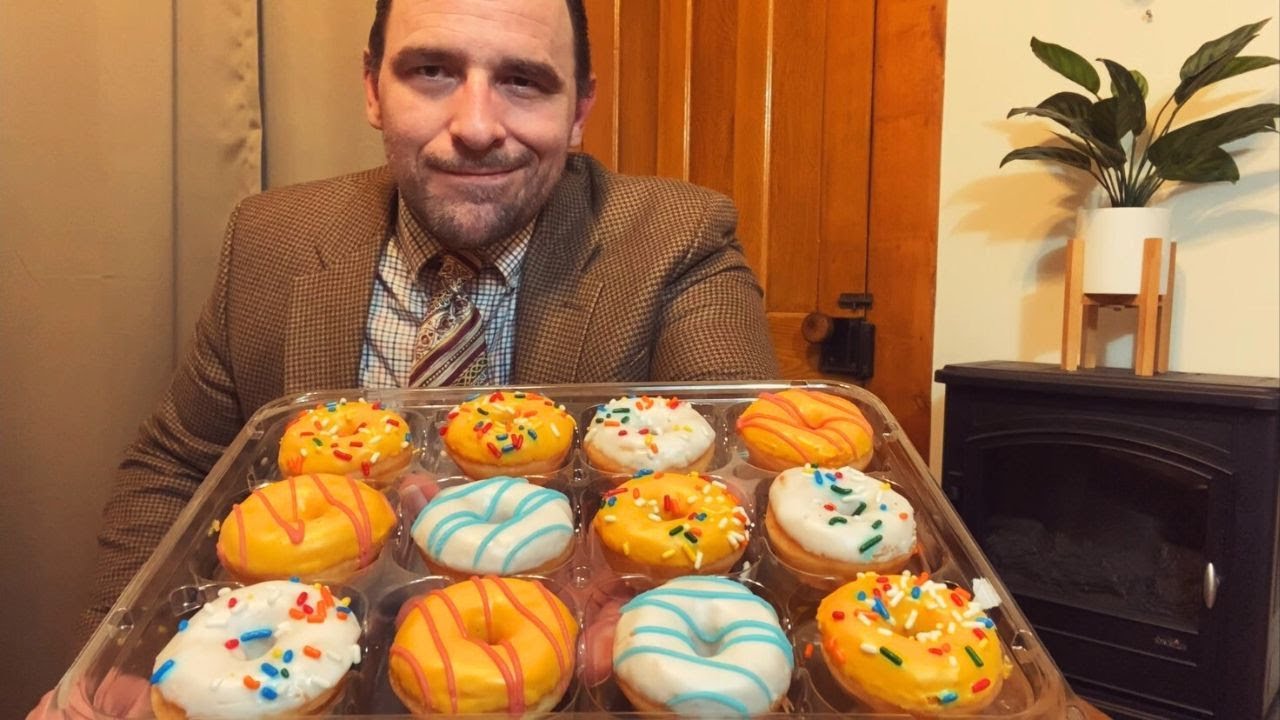Vintage Door To Door Baked Goods Salesman🍩🧁 (ASMR Role Play)