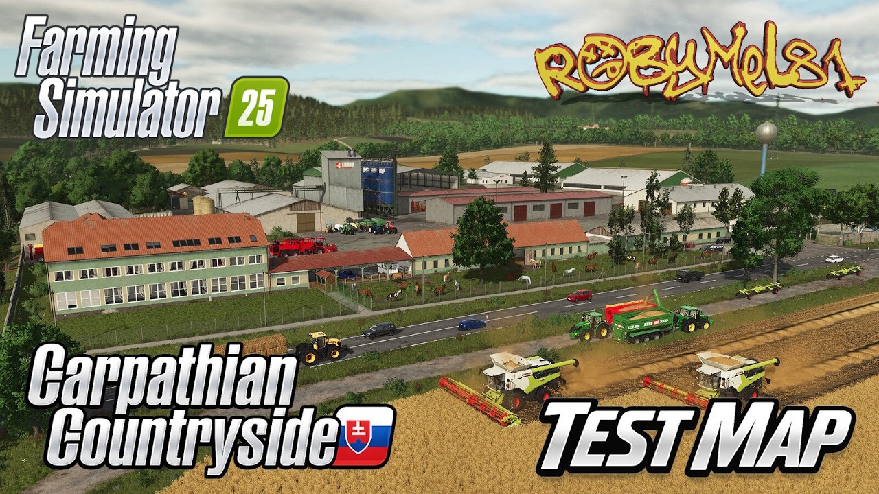 Carpathian Countryside  - TEST MAP - FARMING SIMULATOR 25