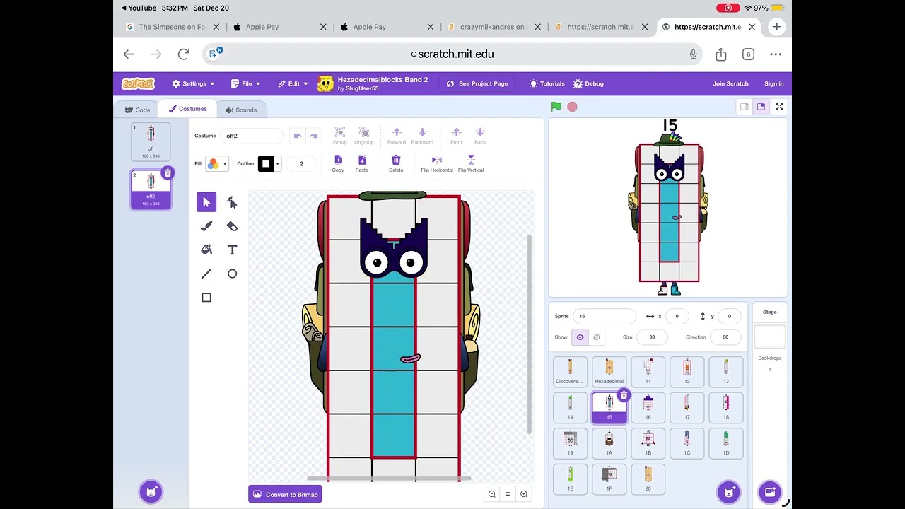 Just cause I thought ￼Hexadecimalblocks band 2 is not made for kids