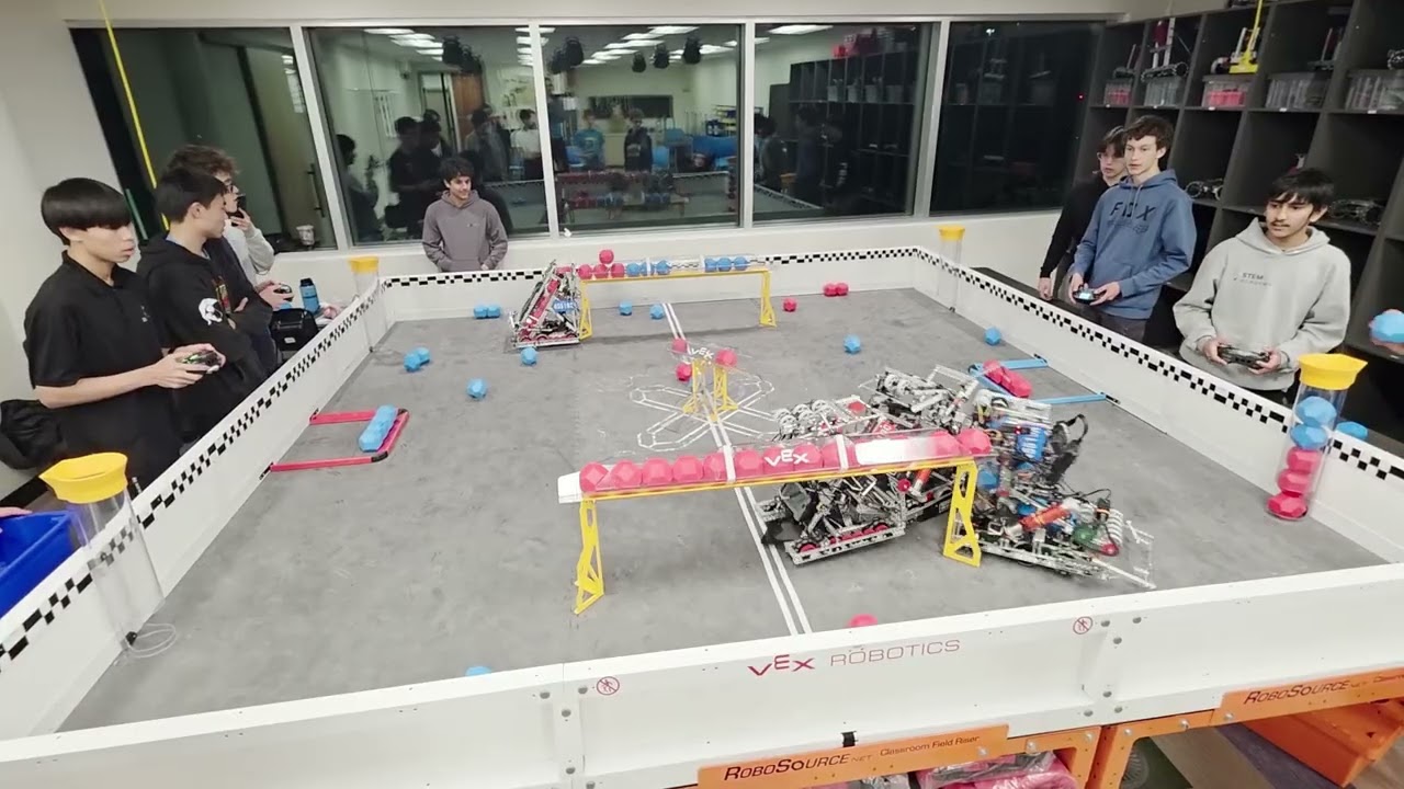 Club Scrimmage with Team 1554P Photon (W 59-42) | VEX Push Back