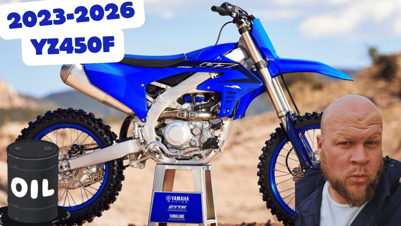 The BEST 2023-2026 Yamaha YZ450F Oil Change Video on YOUTUBE!