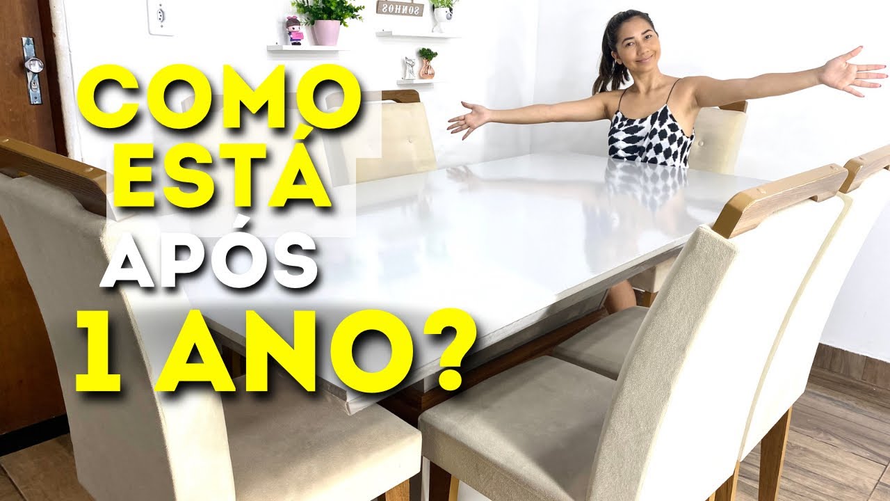 Jogo de jantar mesa com 6 cadeiras bom e barato - Conjunto de jantar com 6 cadeiras madeira madeira