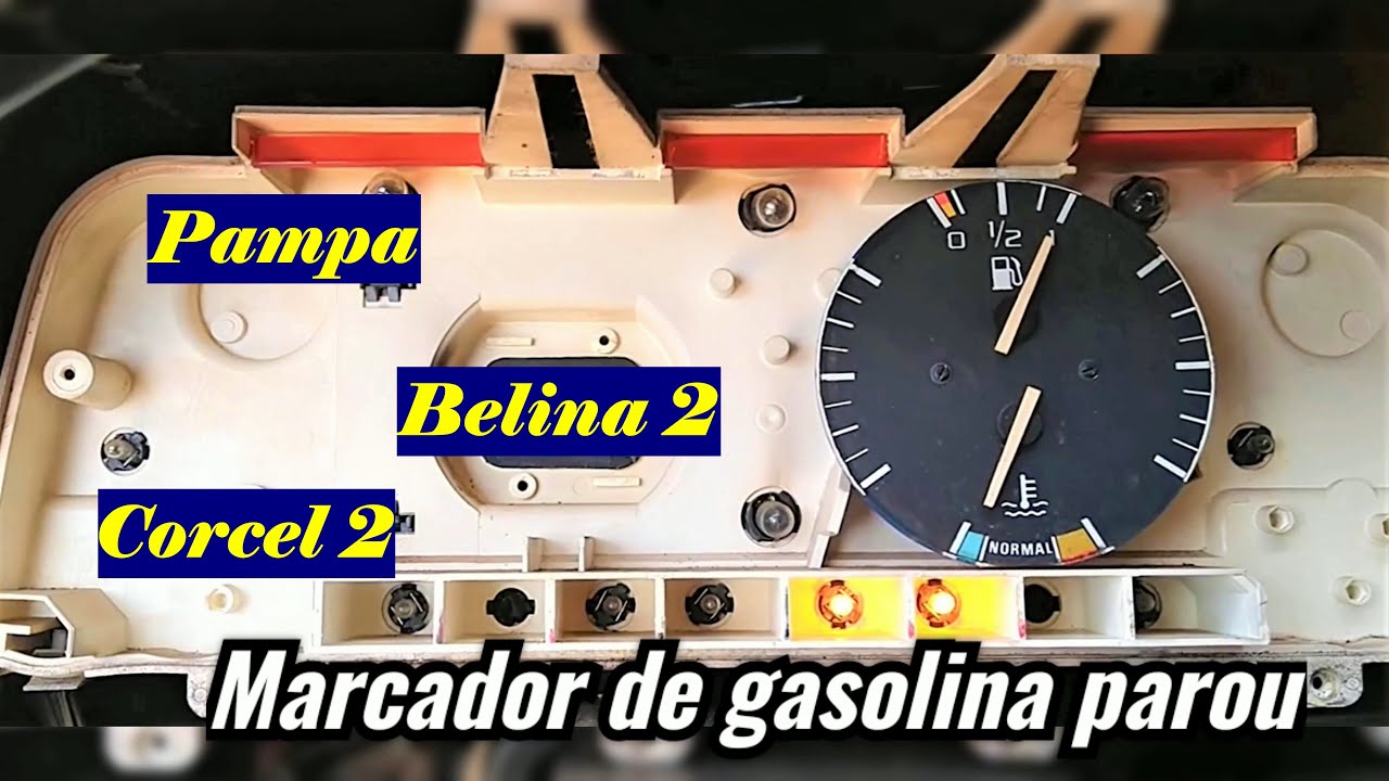 Marcador de combustível, Pampa, Belina 2, Corcel 2, parou de funcionar