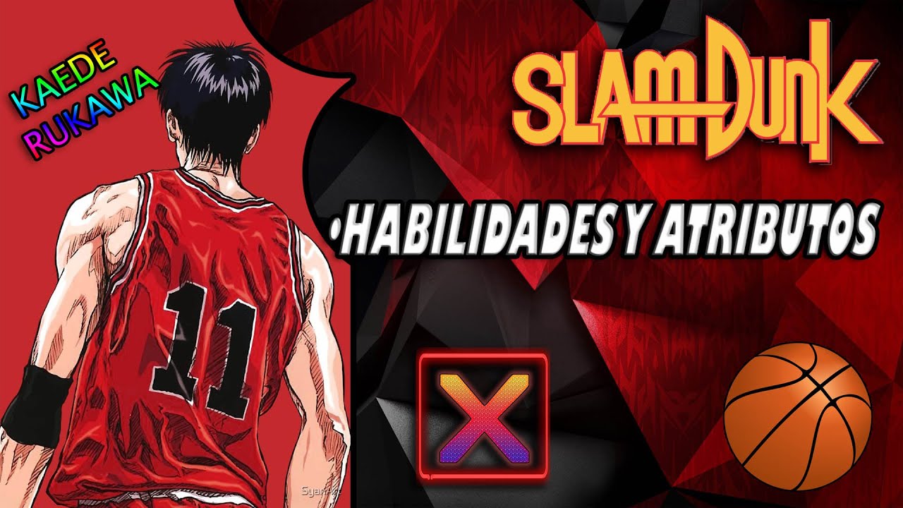 Guia 100% Habilidades y atributos Kaede Rukawa slam dunk movil