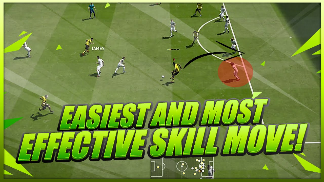 FIFA 16 SKILLS TUTORIAL EASIEST AND MOST EFFECTIVE SKILL MOVE + EASY & OVERPOWERED SKILL COMBOS