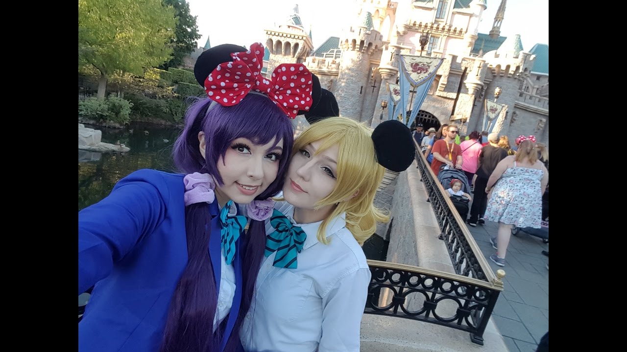 Nozomi + Eli @ DISNEYLAND !!