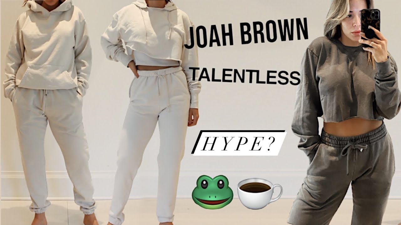 INSTAGRAM LOUNGEWEAR BRANDS TRY ON HAUL | JOAH BROWN, TALENTLESS, URBAN OUTFITTERS, IETS FRANS