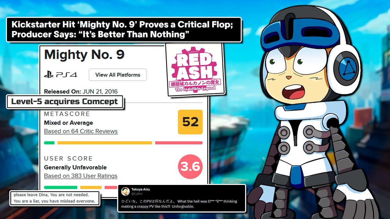 The Full Picture of Mighty No.9 | BurnCrowSP ft. The Beckers
