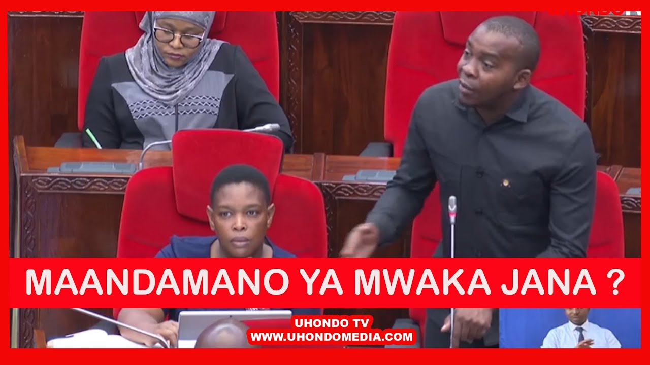 TAZAMA MASWALI KONKI YA WABUNGE KUHUSU MAANDAMANO YALIYOTOKEA''YALE MAANDAMANO YA MWAKA JANA''