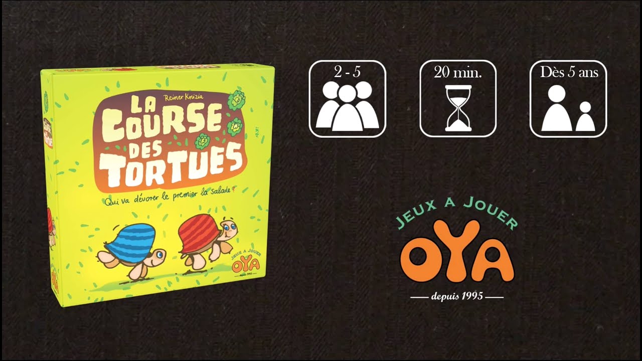 La course des tortues - comment jouer