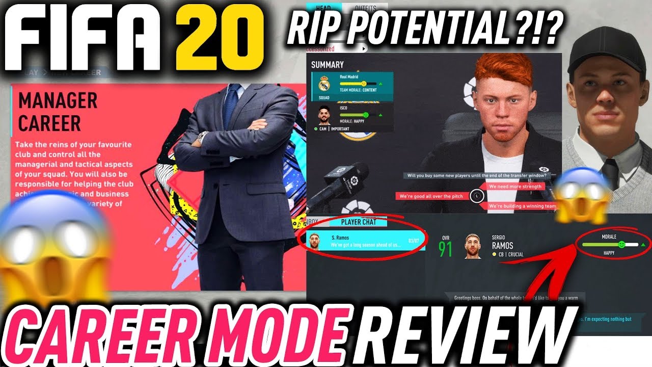 FIFA 20 CAREER MODE HONEST REVIEW!!! NEW FEATURES REVEAL & REACTION😱