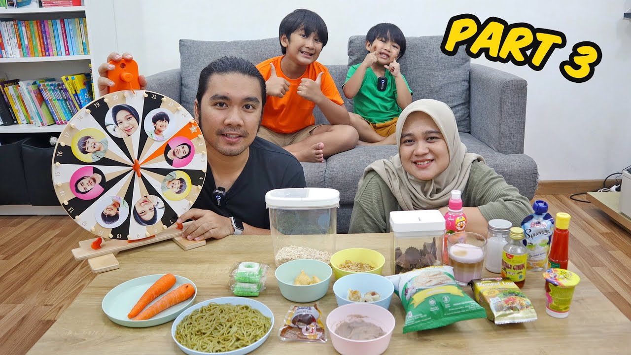 (PART 3) YANG FOTONYA TERPILIH HARUS MAKAN - Keluarga Ziyan