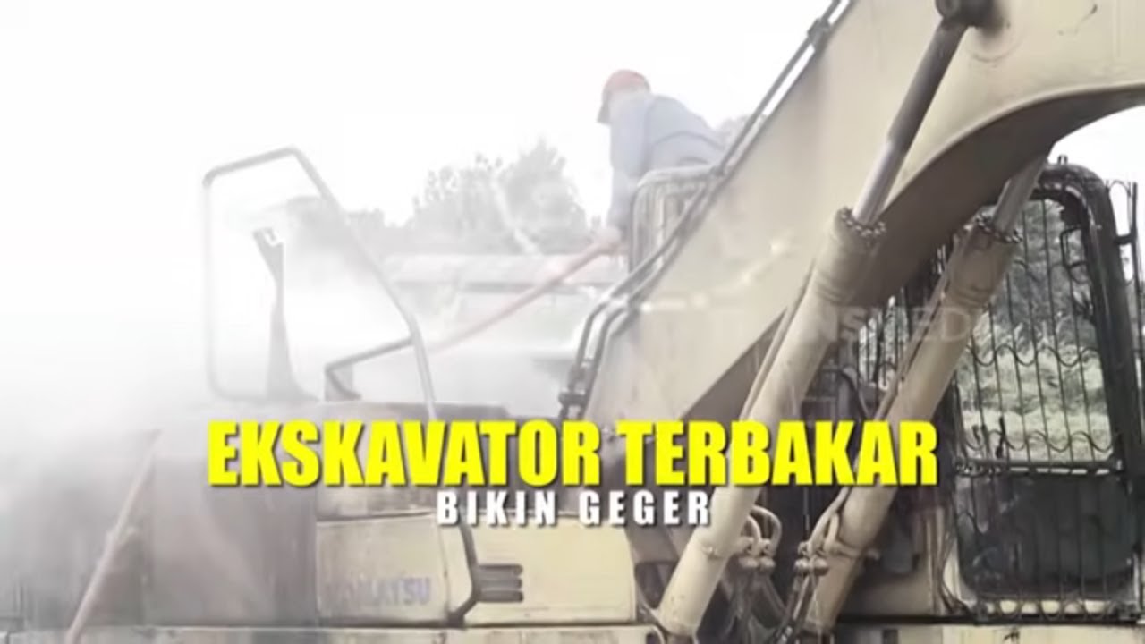 Ekskavator Terbakar Bikin Geger | UJUNG-UJUNGNYA DAMKAR (02/03/26)