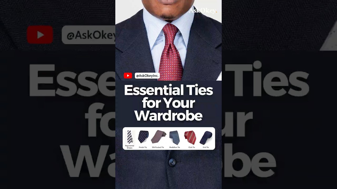 The ultimate tie collection for every man