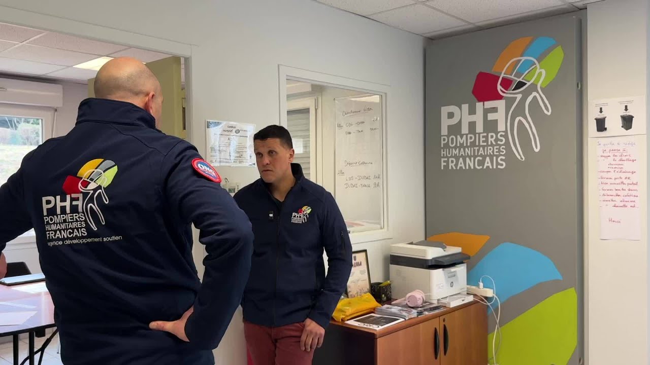 Saint-Étienne : les Pompiers Humanitaires Français mobilisés pour le cyclone Gezani à Madagascar