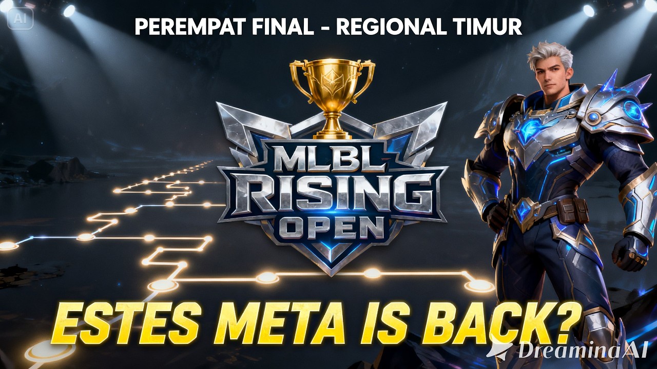 MLBB Rising Open-Perempat Final Menuju Juara Regional, Estes Sukses Jadi Pengawal Tangguh