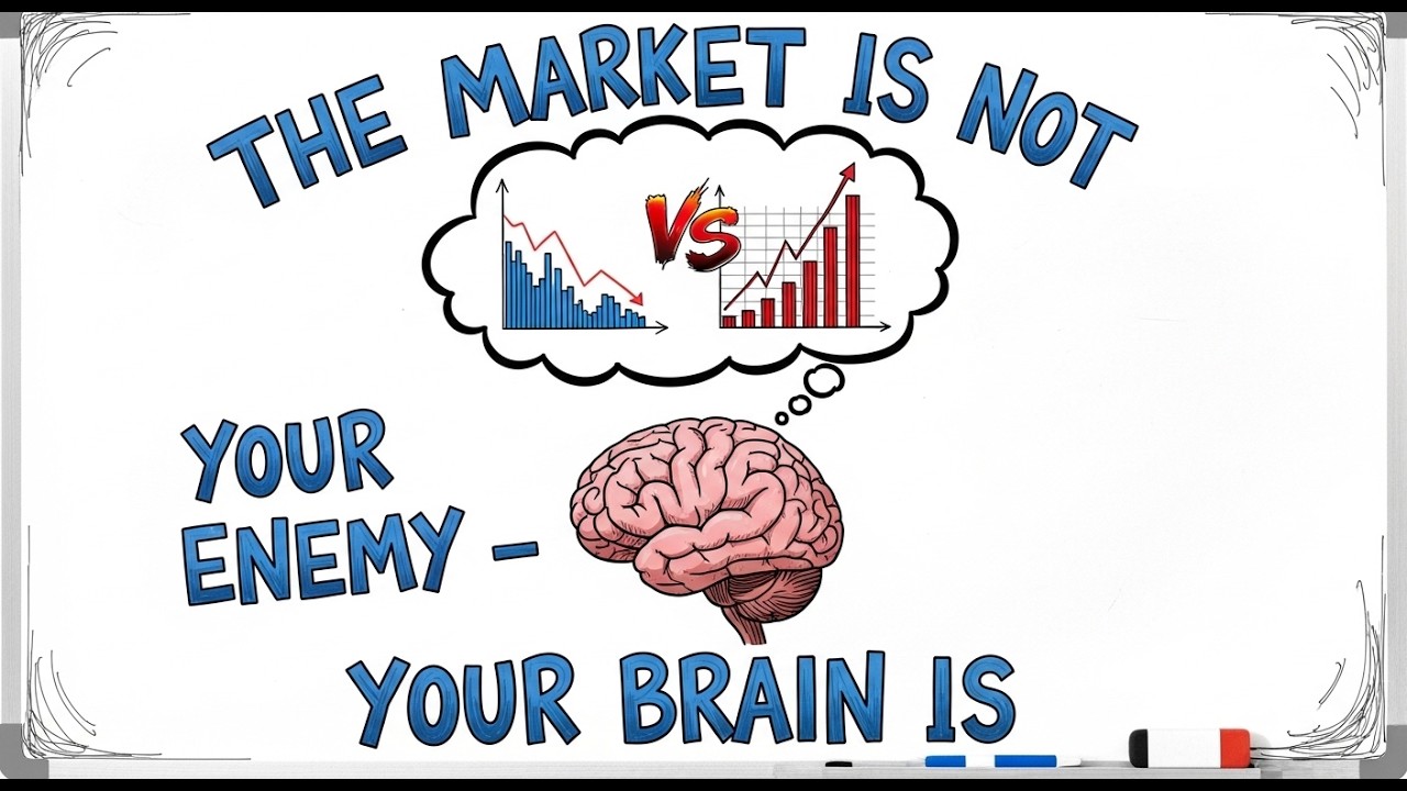 THE MARKET IS NOT YOUR ENEMY - YOUR BRAIN IS