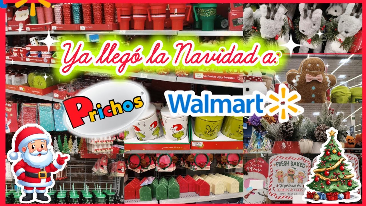 Recorrido por #walmart #prichos #navidad #christmas 2025