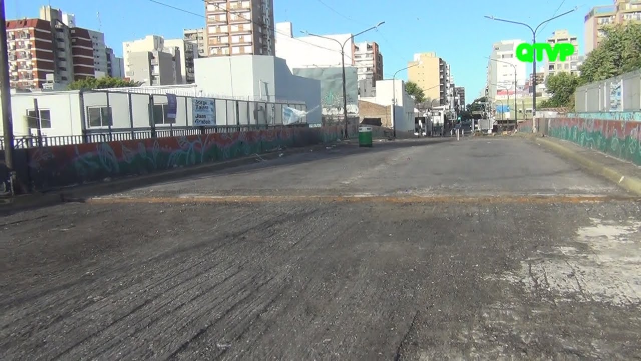 CONTINUAN LAS OBRAS EN EL PUENTE 14 DE AGOSTO (Quilmes)