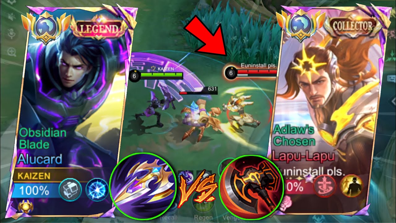 ALUCARD vs LAPU LAPU🔥 |  WHO IS THE TRUE KING OF 1v1 LIFESTEAL | INTENSE MATCH | Exp Alucard - MLBB