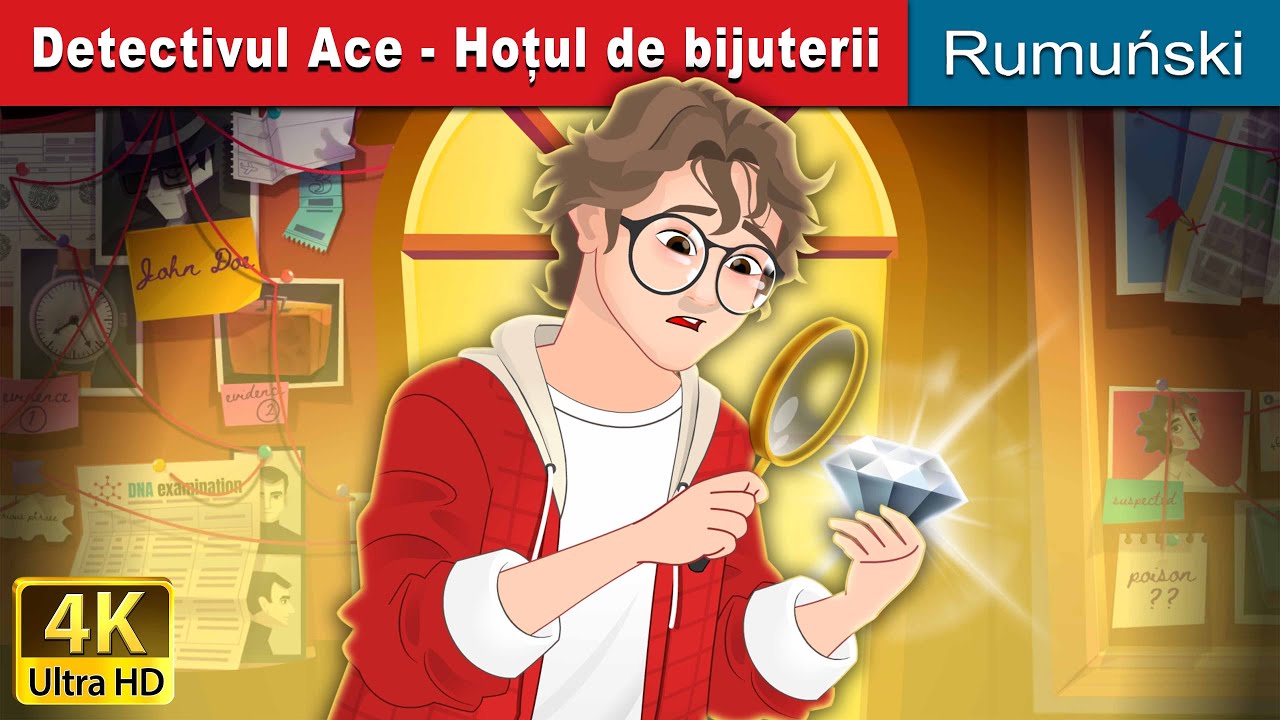 Detectivul Ace și Hoțul de bijuterii | Detective Ace and The Jewel Thief | @RomanianFairyTales