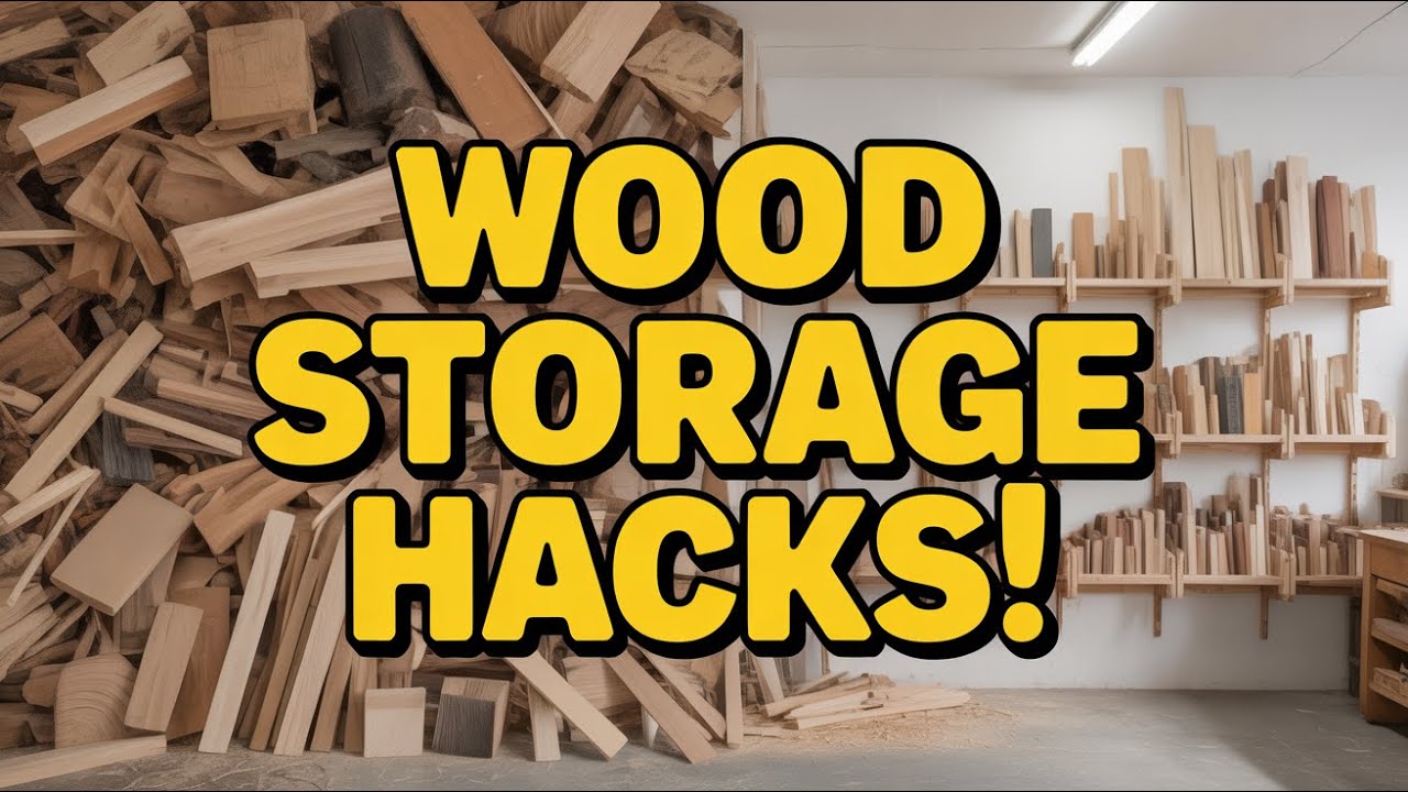 10 Genius Wood Storage Solutions Every Workshop Needs