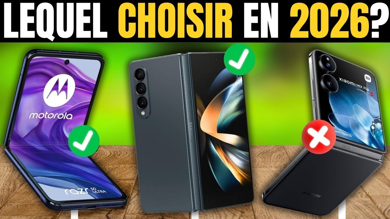 Les Meilleurs Smartphones Pliables Qualit&eacute;-Prix de 2026 [N&rsquo;Achetez Pas Avant de Voir &Ccedil;a]
