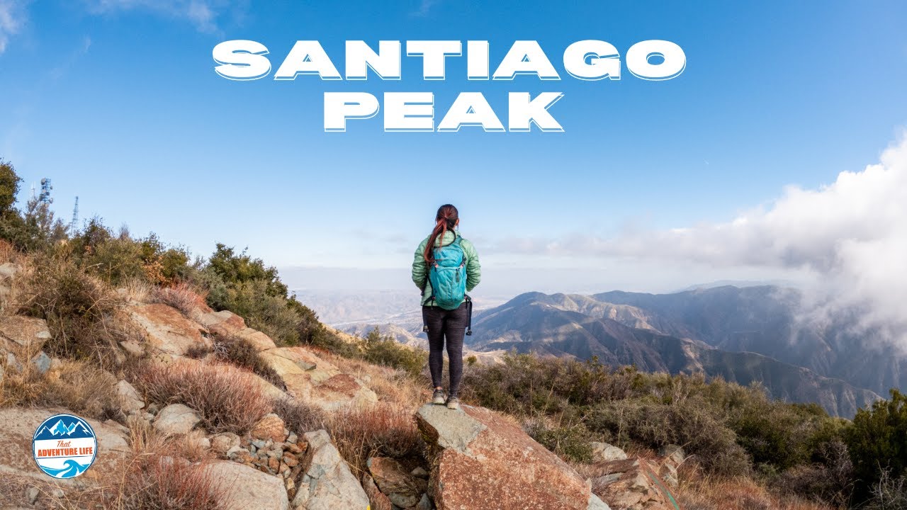 How to Hike to Santiago Peak via Maple Springs | Silverado, CA