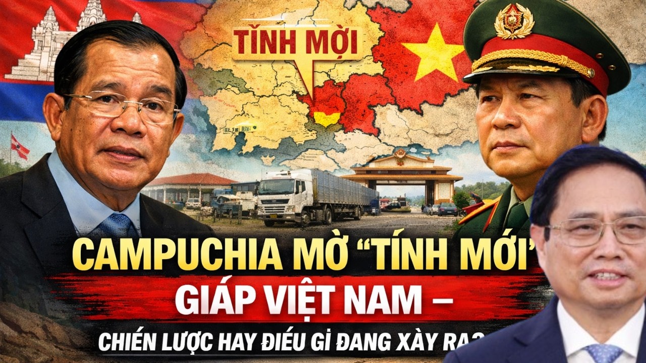 CAMBODIA MỞ CỬA KINH TẾ VỚI TỈNH MỚI SÁT BIÊN GIỚI VIỆT NAM!