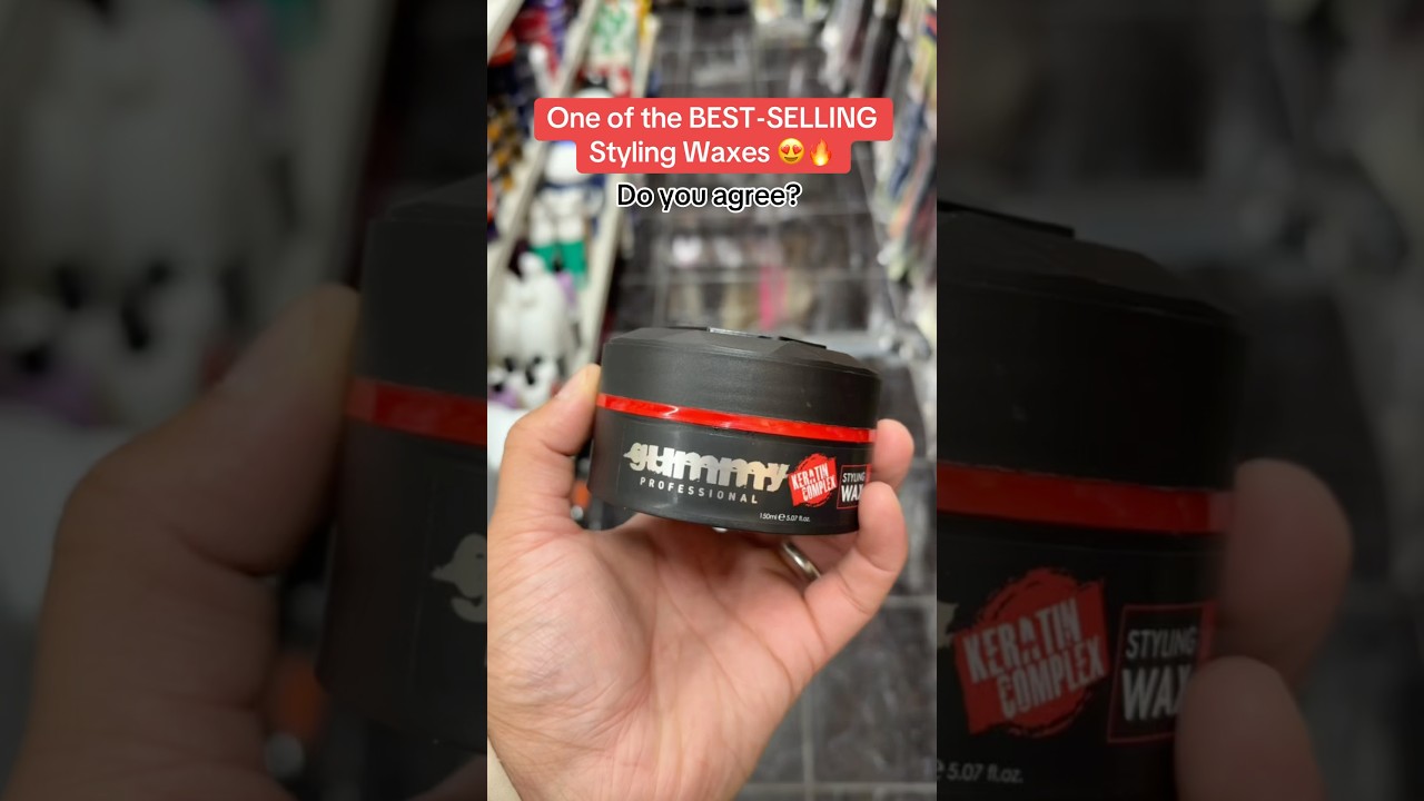 Fonex Gummy Professional Styling Wax Ultra Hold😍🔥 #wigoos #gummy #hairwax #haircare