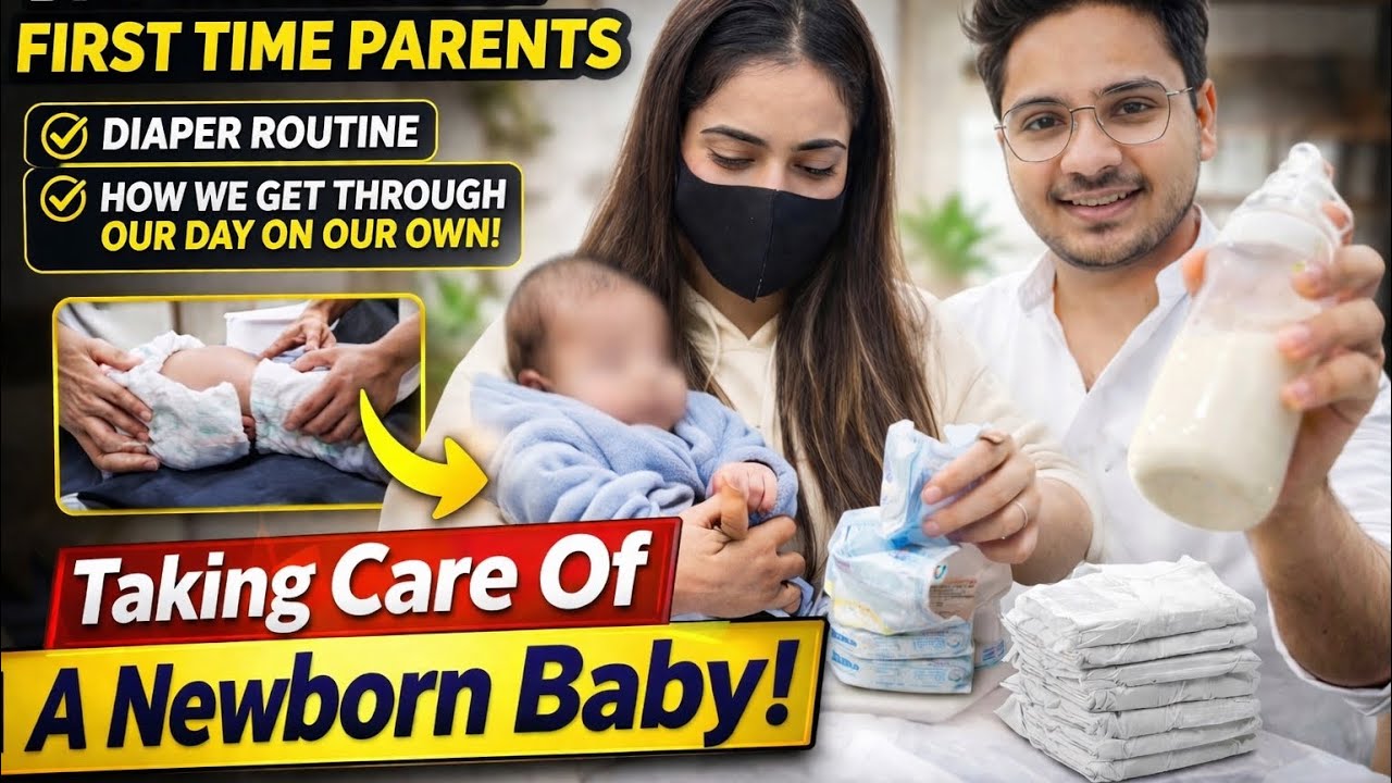 Day In Our Life As A First Time Parents 👶 Away From Home 🏡 | New Born In UK 🇬🇧 #newborn #dailyvlog 